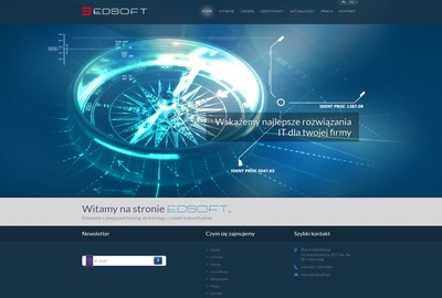 Zaprojektowanie strony www dla Edsoft