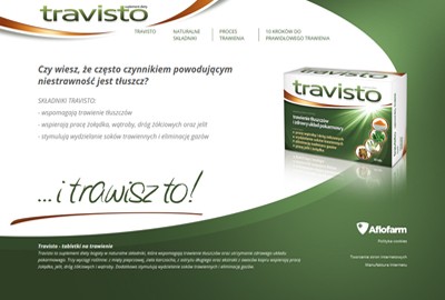 Tworzenie stron www było w zakresie naszych prac dla Aflofarm