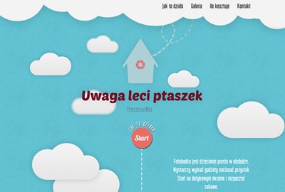 Fotograf, który zamówił stronę internetową dla fotobudki
